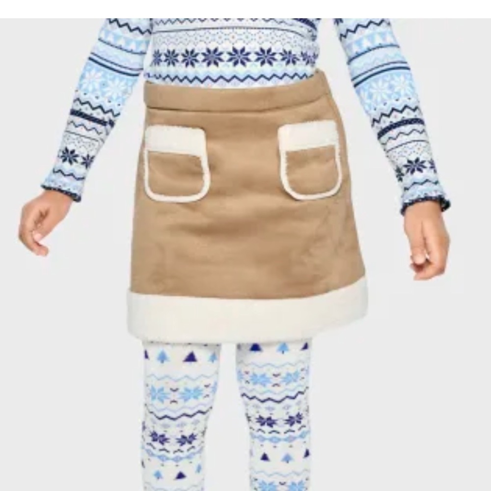 Gymboree x Mandy Moore brown skirt